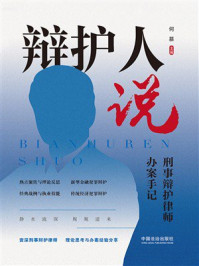 《辩护人说：刑事辩护律师办案手记》-何慕