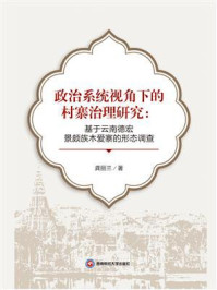 《政治系统视角下的村寨治理研究:基于云南德宏景颇族木爱寨的形态调查》-龚丽兰 《政治系统视角下的村寨治理研究:基于云南德宏景颇族木爱寨的形态调查》-龚丽兰
