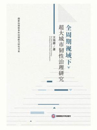 《全周期视域下超大城市韧性治理研究》-王海蓉 《全周期视域下超大城市韧性治理研究》-王海蓉