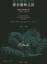 《荷尔德林之狂：寓居生活编年史（1806-1843）》-吉奥乔·阿甘本