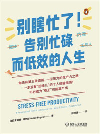 《别瞎忙了！告别忙碌而低效的人生》-爱丽丝&middot;博伊斯