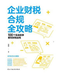 《企业财税合规全攻略》-张晰