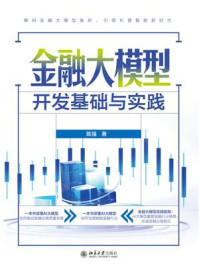 《金融大模型开发基础与实践》-陈强 《金融大模型开发基础与实践》-陈强