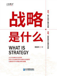 《战略是什么》-程是东 《战略是什么》-程是东