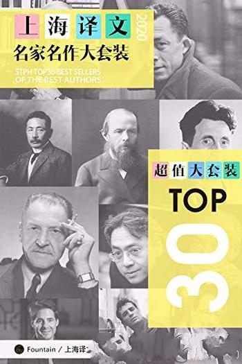 《上海译文TOP30名家名作大套装》套装共30册/2020年版